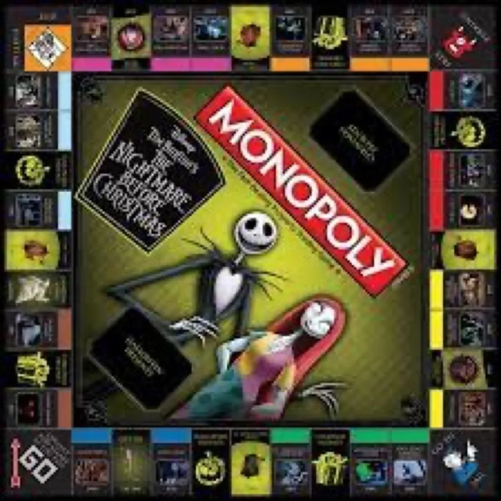 🎃HP🎃Monopoly Board Game Nightmare Before Christmas.  New
